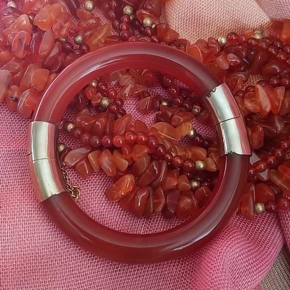 CARNELIAN BRACELET - Picture 2 of 5